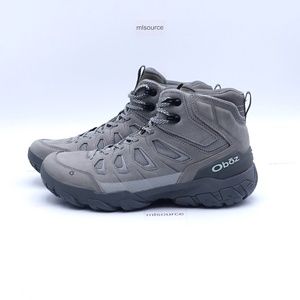 Oboz Sawtooth X Mid Hiking Boots Drizzle Grey